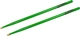 Барабанні палички Zildjian Z5AACDGG 5A Acorn Neon Green Drumsticks - зображення 2