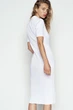Сукня в рубчик поло Zara 0085/630 S Біла (00085630250S) - зображення 3
