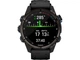 Спортивний годинник Garmin Descent Mk3i – 43 mm Carbon Gray DLC Titanium w. Black Silicone Band (010-02753-10/11) - изображение 6