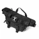 Сумка поясная (бананка) SETKA TAC Black унисекс, черная, Оксфорд 1000D, 5 отделений, MOLLE - изображение 12