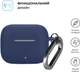 Чехол ArmorStandart Hang Case для OPPO Enco Buds3 Pro Dark Blue (ARM86803) - изображение 2