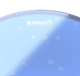Пластик для малого барабана Evans B14HB 14" Hydraulic Blue Coated - зображення 3