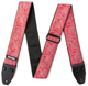 Ремень для гитары Dunlop D67-11 Jacquard Paisley Red - изображение 2