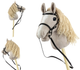 Koń na kiju Milly Mally Hobby Light Grey (6626) (5907090700825) - obraz 4