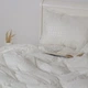Подушка 50×70 ТЕП Friendly для сну, наповнювач лебединий пух, чохол тік, антиалергенна - зображення 4
