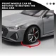 Модель металлическая машинка Audi RS6 Gray 1:32 No box - изображение 3