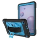 Чехол ARM Cover Samsung Galaxy Tab A 8.4 (2020) SM-T307 противоударный с ремнём и подставкой 360° Black/Blue - изображение 2