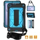 Чехол ARM Cover Samsung Galaxy Tab A 8.4 (2020) SM-T307 противоударный с ремнём и подставкой 360° Black/Blue - изображение 5
