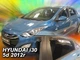 Дефлекторы окон ветровики HYUNDAI i30 5D HB 12-17 вставные 4шт Heko Хендай ай 30 АМ0033718 - изображение 1