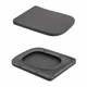 Унітаз підвісний Qtap Tern Ultra Quiet 520×345×325 мм, Anthracite, з сидінням Slim Duroplast / Soft-close / Quick Release - зображення 8
