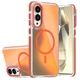Чохол Omeve Chameleon для Samsung Galaxy S25 Edge з підтримкою MagSafe та шнурком orange - зображення 3