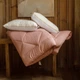 Одеяло антиаллергенное MirSon №1730 Eco Light Coral EcoSilk 155x215 см супер теплое (2200003710083) - изображение 7