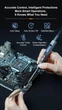 FPV Паяльник Miniware TS101 TS-BC2 + ПОДСТАВКА + ЗАЖИМ PD3.1 PD90W / DC65W - изображение 8