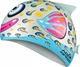 Шапка для плавания Aqua Speed ZOO FISH серый детская силиконовая шапочка для защиты волос под водой - изображение 1