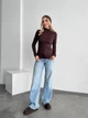 Жіночий теплий трикотажний гольф Uaclothes 50-52 Коричневий (like35580-160001358) - изображение 1