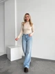 Жіночий теплий трикотажний гольф Uaclothes 50-52 Бежевий (like35578-159981358) - изображение 1