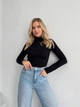 Жіночий теплий трикотажний гольф Uaclothes 46-48 Чорний (like35577-159971350) - изображение 2