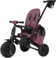 Триколісний велосипед Qplay Nova Max 3в1 з капюшоном Фіолетовий (5061047482193) - зображення 4