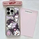 Силиконовый чехол Kuromi (Sanrio) для iPhone 11 Pro - изображение 5