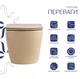 Унитаз подвесной Qtap Robin Ultra Quiet, с сиденьем Slim Duroplast/Soft-close/Quick relase QT13332381АSSB - изображение 2