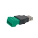 Роз'єм USB під затискач (female) - изображение 6