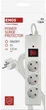 Мережевий фільтр Emos P54213 3 розетки 1.5 м 10 A 2300 Вт Білий (P54213) - зображення 3