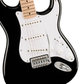 Електрогітара Squier By Fender SONIC STRATOCASTER MN BLACK - зображення 4
