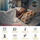 Часы Deepfox DS-6672 LED цифровые электронные настенные Будильник Дата Температура Влажность (диаметр 25,4см) оранжевый - изображение 2
