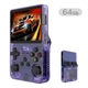 Портативная игровая консоль Intex Data Frog R36S Retro Handheld Game Console 64Gb, Purple - изображение 1