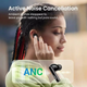 Навушники бездротові UGREEN WS106 HiTune T3 Active Noise-Cancelling Wireless Earbuds Чорний (90401) - изображение 3