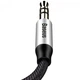 Аудио кабель AUX Baseus Yiven Audio Cable M30 1.5м Black (CAM30-CS1) - изображение 4