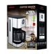 ARDESTO Кавоварка крапельна Steel Collection FCM-D3200, 1.5л, мелена, сріблястий - изображение 9