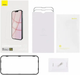Защитное стекло Baseus 0.3mm Full-glass for iPhone 13 mini 2шт CLEAR (SGBL020002) - изображение 4