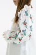 Дитяча вишиванка для дівчинки з орнаментом Folk Moda 122 Білий (6048-304011171) - изображение 4