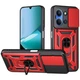 Протиударний броньований чохол із захистом камери для Xiaomi Redmi 15C та Poco C85 Armor Case Keysion red. - изображение 1