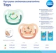 Пустышка Canpol Babies Toys силиконовая анатомическая 6-18 месяцев (23/257_gre2) - изображение 4