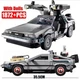 Конструктор Машина времени Time Machine DeLorean DMC-12 Назад в будущее Делориан - изображение 3