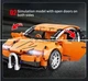 Конструктор «Rebound Super Car» 3D – спортивный суперкар из блоков (388 деталей) - изображение 3
