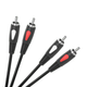 Audio - Video Инсертный Кабель Cabletech Eco-line 2RCA - 2RCA Cable 10м Black - изображение 3