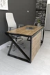 Стол руководителя в стиле лофт EcoLoft Эрмонт DSP-1281-1 Дуб Аппалачи - изображение 3