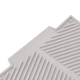 Сушилка для посуды с подставкой Minimalism 39х25х8см, силикон, металл, серый ARDESTO (van0000985) - изображение 4