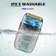 Електробритва VGR Professional Foil Shaver для професіоналів і домашніх користувачів із титановою сіткою й акумулятором - зображення 12
