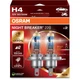 Комплект галогенових ламп OSRAM H4 64193NB220-2HB Night Breaker +220% 60/55W 12V P43T (2 шт) - изображение 3