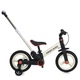 Велосипед-беговел (велобег) PROFI KIDS MB 1021-2 с родительской ручкой и резиновыми колесами 12", Черно-белый - изображение 4