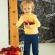 Гольф дитячий для дівчаток Trendy Tot 03-01528 жовтий 98 см (3 роки) - зображення 2