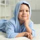 Халат дитячий махровий Trendy tot 03-01409 блакитний 80 см (12 мiс.) - зображення 5