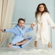Халат дитячий махровий Trendy tot 03-01409 блакитний 80 см (12 мiс.) - зображення 6