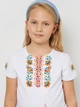 Вишиванка Lesia Веселка Оранж на білому 96211152-128 - изображение 3