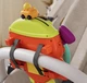 Руль музыкальный игрушка интерактивная на коляску Уточка, кресло или кроватку с креплениями, с мелодиями и светом для малышей - изображение 4