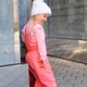 Комбінезон зимовий на шлейках Trendy Tot 03-01518 кораловий 92 см (2 роки) - зображення 5
